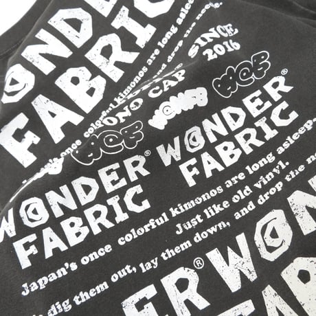 VINTAGE like HAND print T-shirts : FABRIC MIX Design　7/22まで