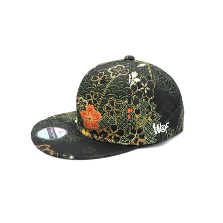 京友禅CAP：GREEN