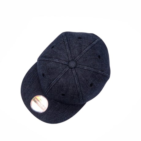 OKAYAMA DENIM CAP：INDIGO (BLACK Stitch)