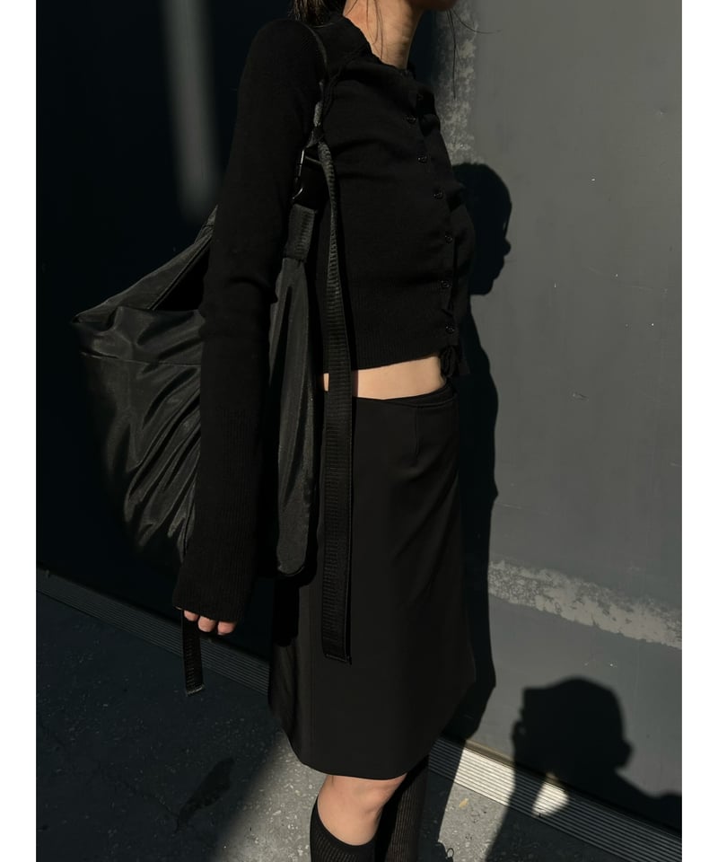 バッグ everyone / nylon big shoulder bag BLACK 予約】nylon big shoulder bag | ©1989