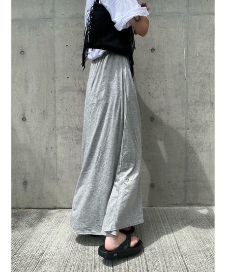 【即納】relax easy flare maxi SK