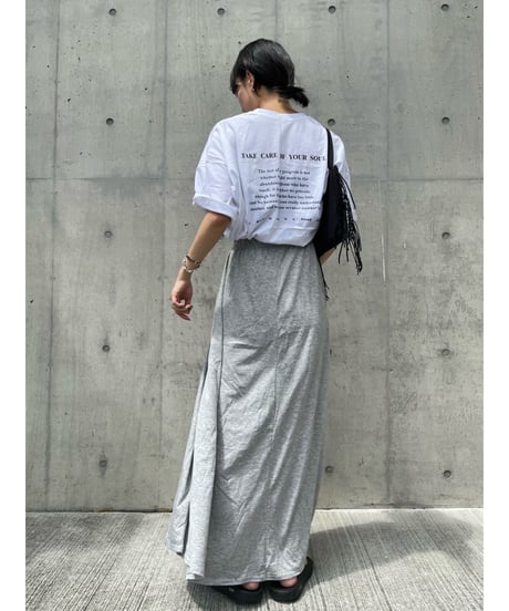 【即納】relax easy flare maxi SK