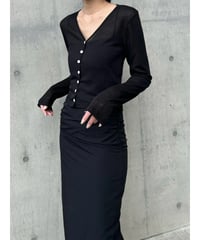 sheer beg cardigan