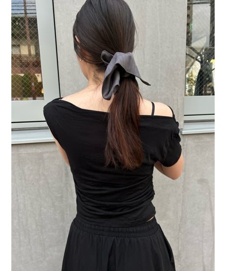 square stripe hair acc