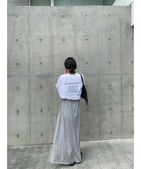 【即納】relax easy flare maxi SK