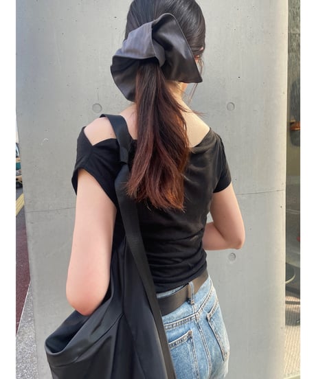 square stripe hair acc