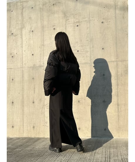 【即納】back slit long SK