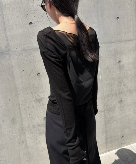 see-through layered tops