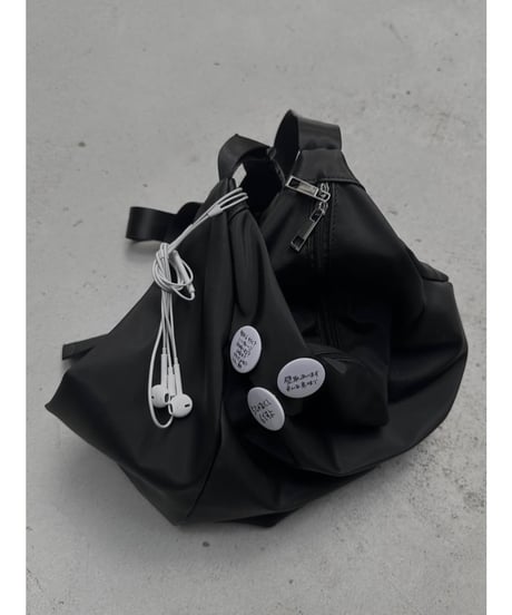 【再入荷】nylon big shoulder bag