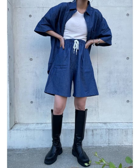 【即納】summer half pants