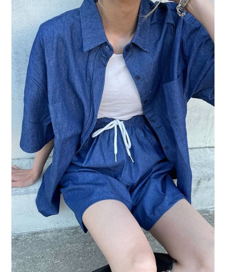 【即納】summer half pants