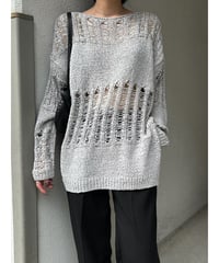 【即納】header loose knit