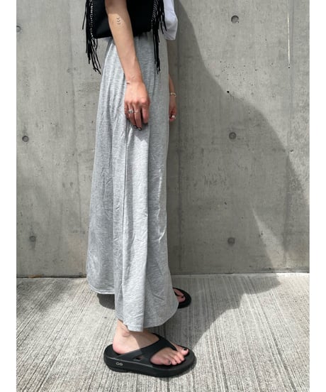 【即納】relax easy flare maxi SK