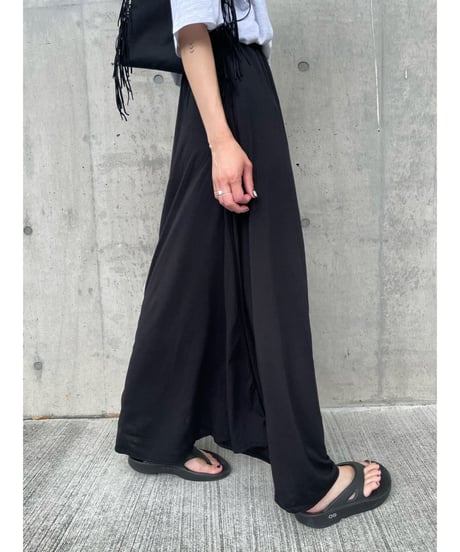 【即納】relax easy flare maxi SK