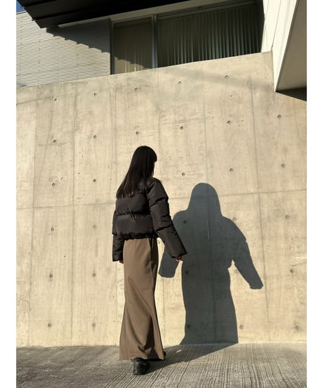 【即納】back slit long SK