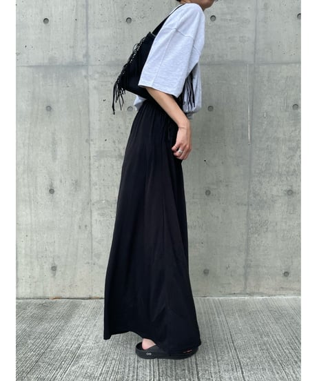 【即納】relax easy flare maxi SK