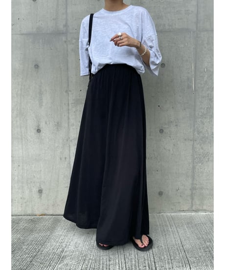 【即納】relax easy flare maxi SK