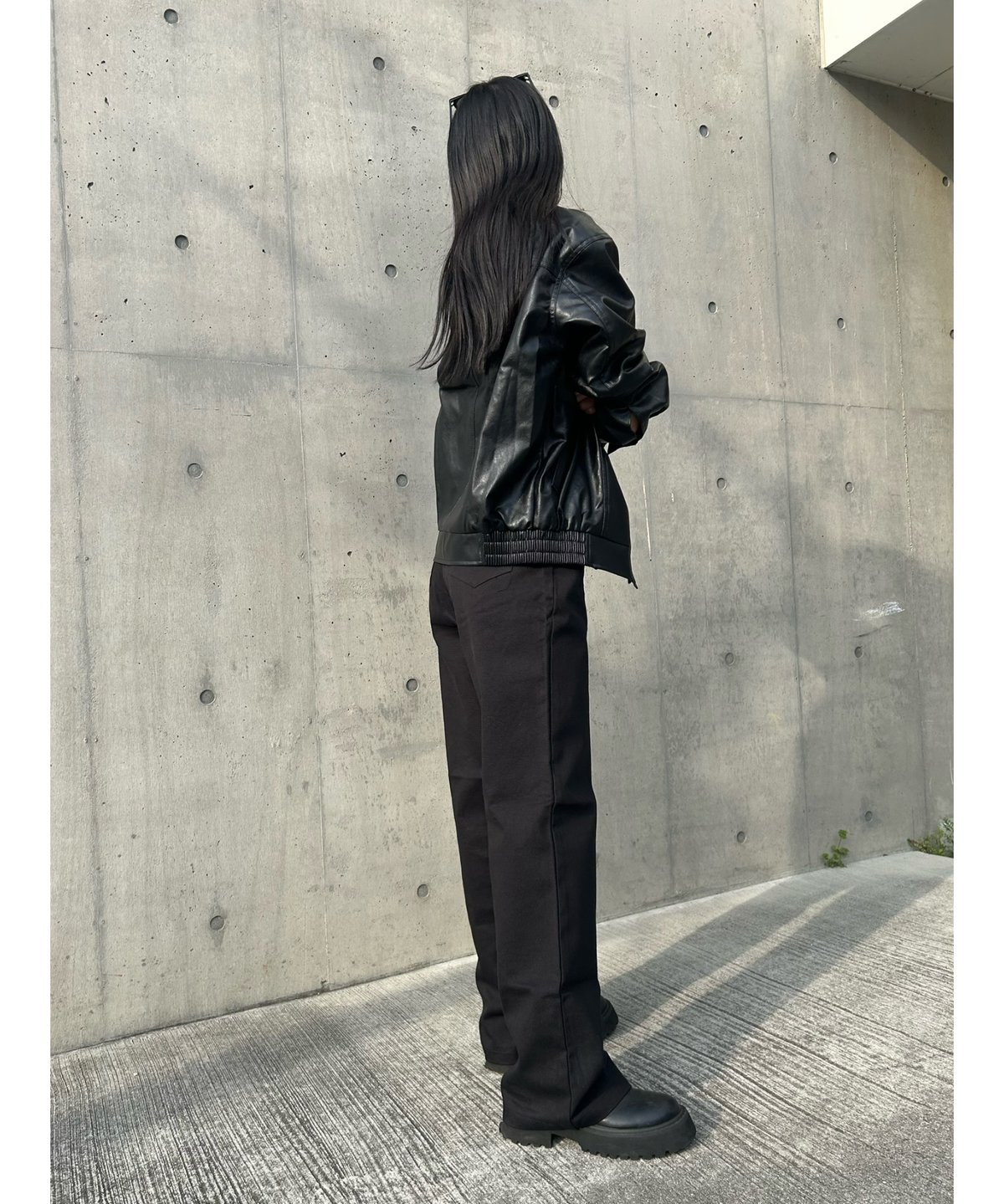即納】eco leather jacket | ©1989