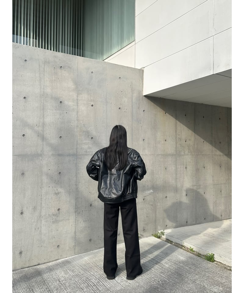 即納】eco leather jacket | ©1989