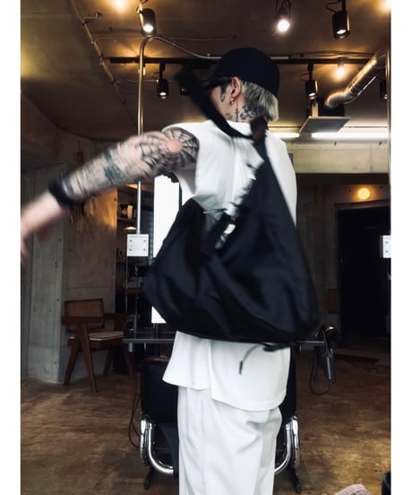 【再入荷】nylon big shoulder bag