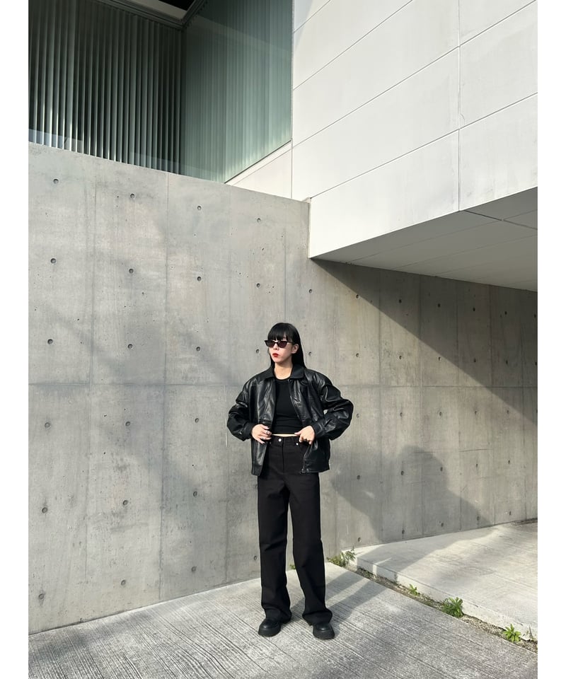 即納】eco leather jacket | ©1989