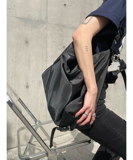 【再入荷】nylon big shoulder bag