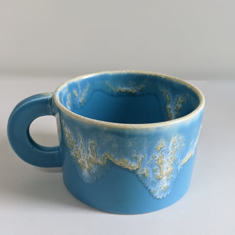 Melt series mug cup - niagara blue