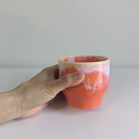 Melt series free cup-サンライズオレンジ