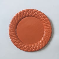 Chain dish L - Sunrise orange
