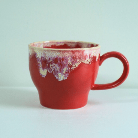 Melt series mug cup L - Red for Limited color