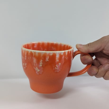 Melt mug cup L -sunrise orange