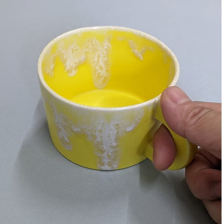 Melt seriese mug cup - Lemon yellow