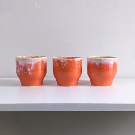 Melt series free cup-サンライズオレンジ