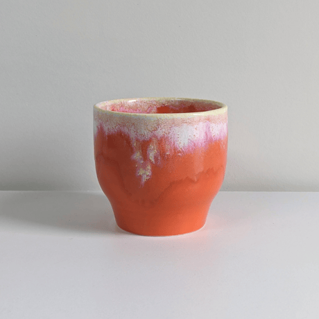 Melt series free cup-サンライズオレンジ