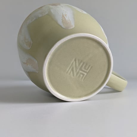 Melt  series mug cup L - 雪どけ