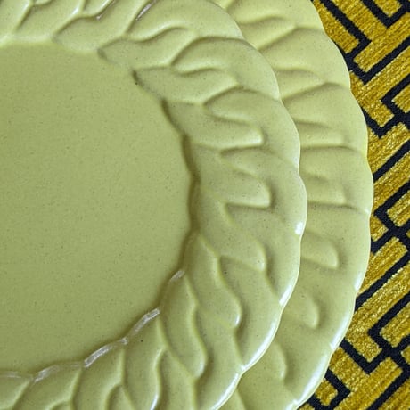 Chain dish - S - yellow