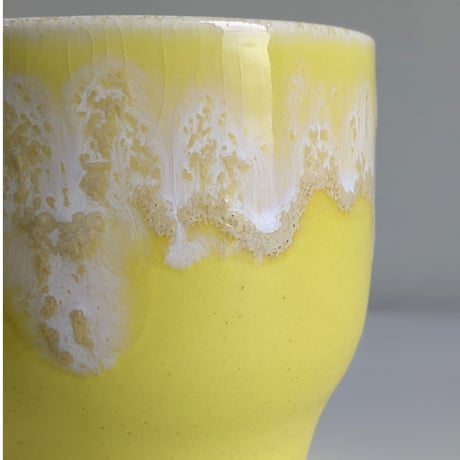 Melt series free cup-レモンイエロー