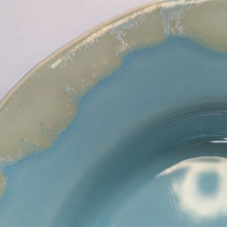 Melt series oval plate L -湖