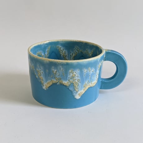 Melt series mug cup - niagara blue