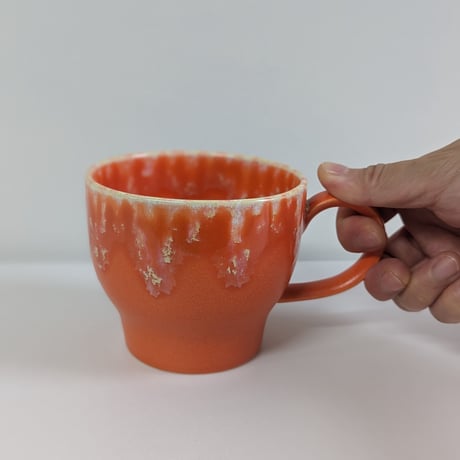 Melt mug cup L -sunrise orange