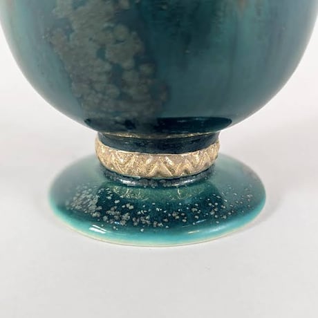 Melt series gold cup - Bottle green