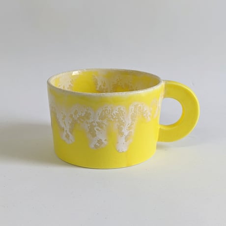 Melt seriese mug cup - Lemon yellow