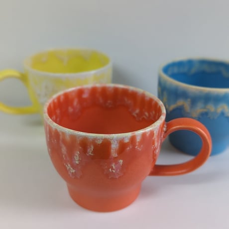 Melt mug cup L -sunrise orange