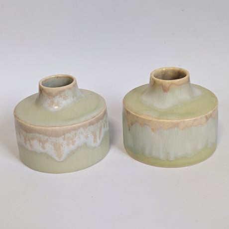 Melt series flower vase- 雪どけ