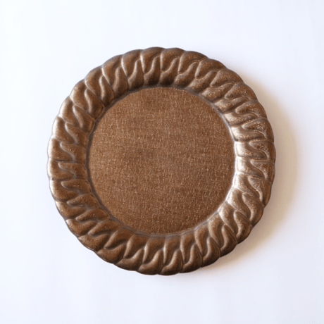 森のはなし-chain dish-L-bronze