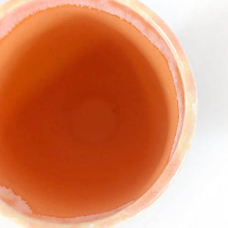Melt series gold cup - Sunrise orange