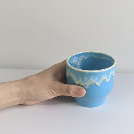 Melt series free cup-ナイアガラブルー
