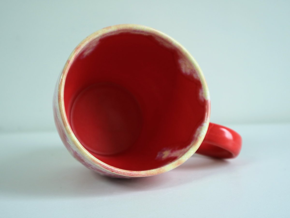Melt series mug cup L - Red for Limited color |