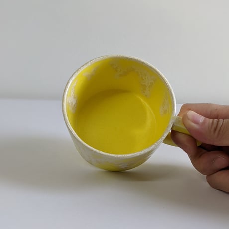 Melt seriese mug cup - Lemon yellow