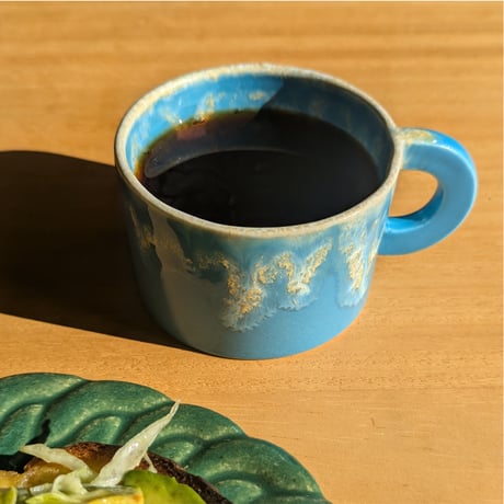 Melt series mug cup - niagara blue